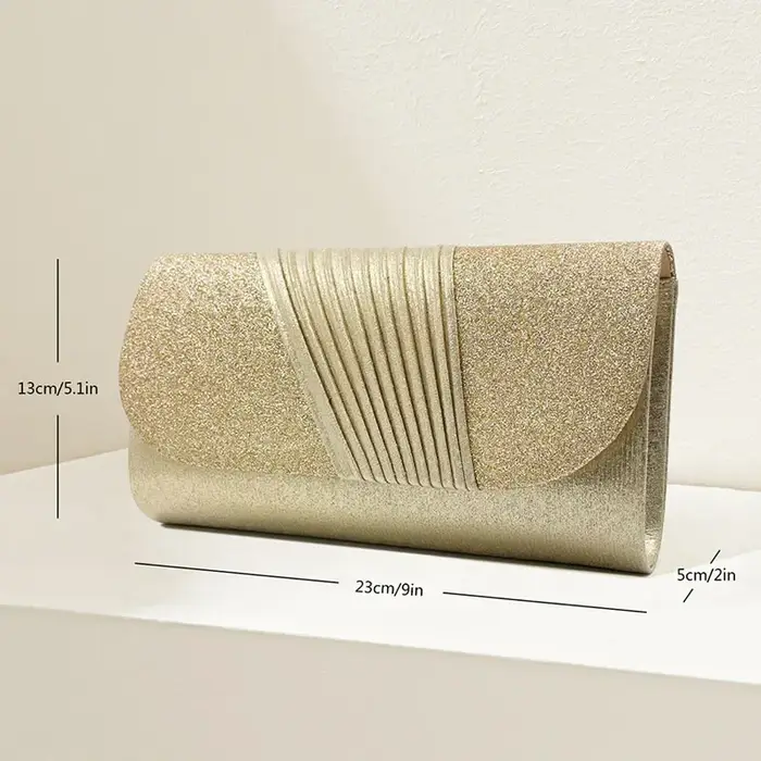 Pochette de soirée en cristal pour femmes