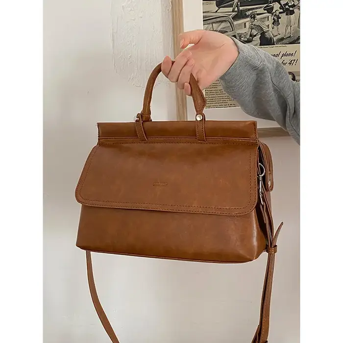 Sac messager rétro tendance