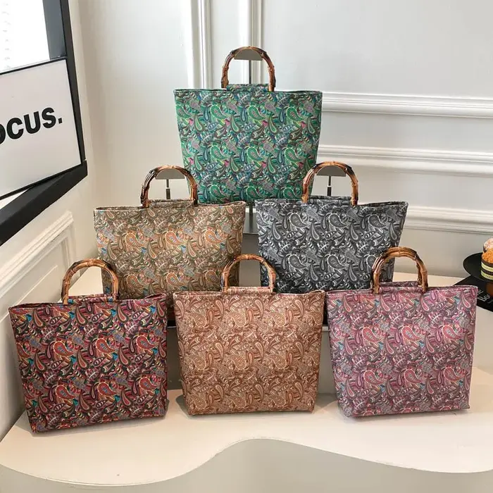 Sac à main bohème à imprimé floral