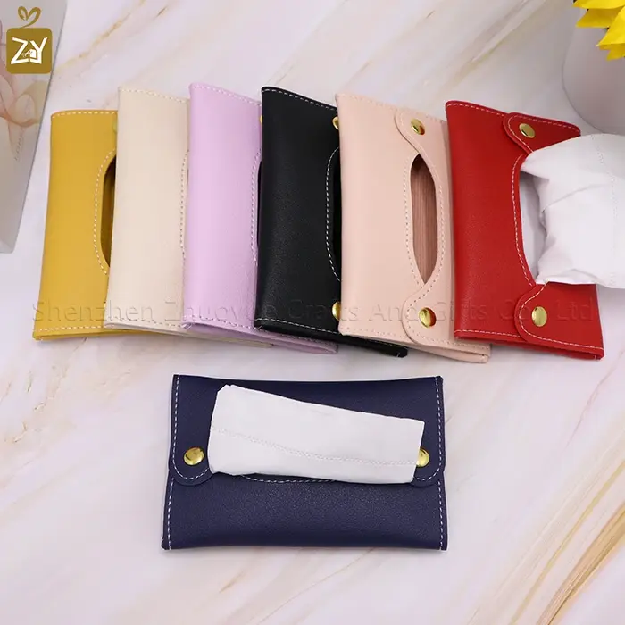 Mini sac à mouchoirs en cuir pu de style japonais