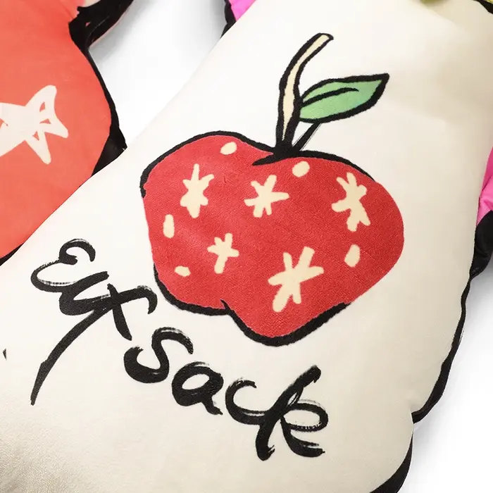 ELFSACK 2025 automne nouveauté ludique classique en forme de renard coloré doux coussin