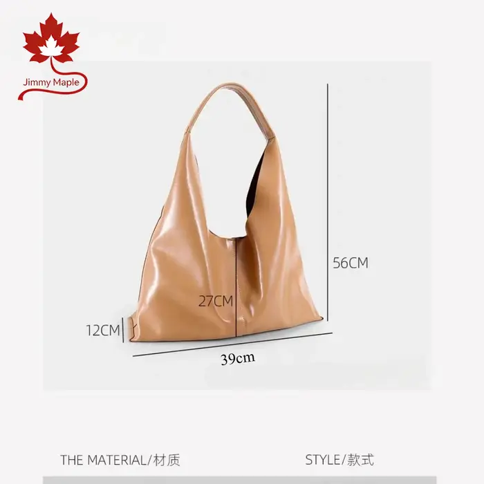 Nouveau Style européen et américain grand fourre-tout décontracté couleur argent brillant cireux cuir de vache femmes aisselle sac à bandoulière sac à main de loisirs