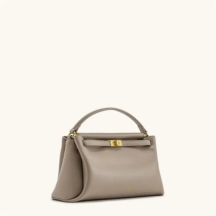 Sac à main JW PEI Lock 2026 Nouveau Sac bandoulière carré petit format pour femme en cuir végétalien