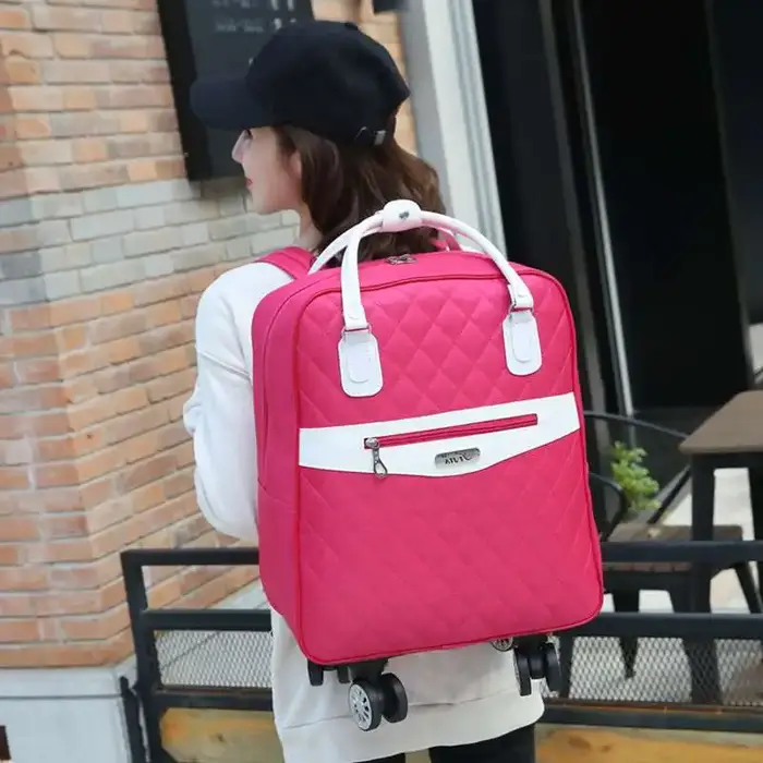 Sac de voyage à roulettes pour femme
