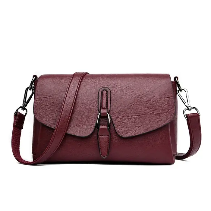 Sac à Main de Luxe en Cuir de Mouton pour Femme, Sacoche de Styliste à Bandoulière