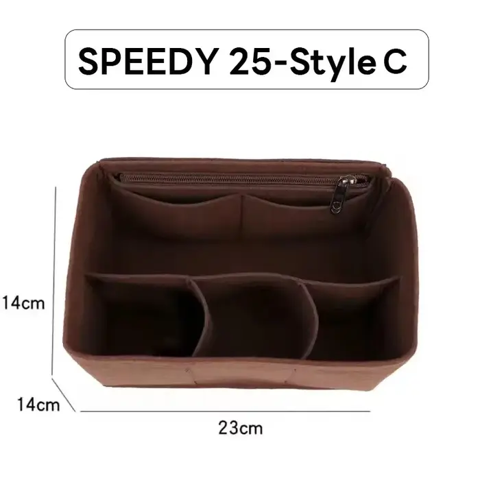Organisateur de sac à main en feutre amovible pour sac LV Speedy 25 30 35