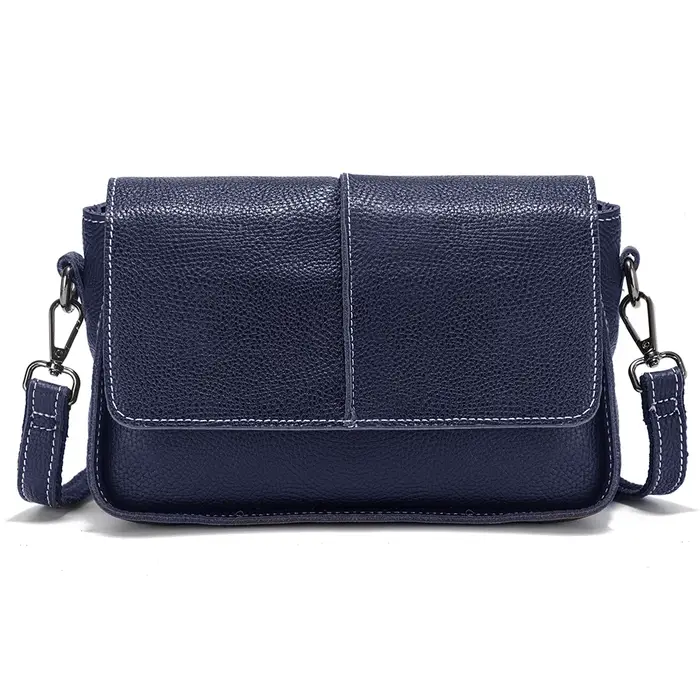 Zency-Sac à main en cuir de vachette pour femme