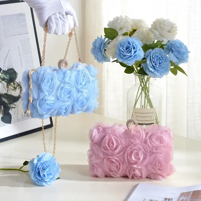 Sac à main pour robe de mariée blanche