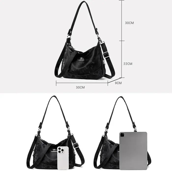 Véritable 3 couches de luxe sacs à main