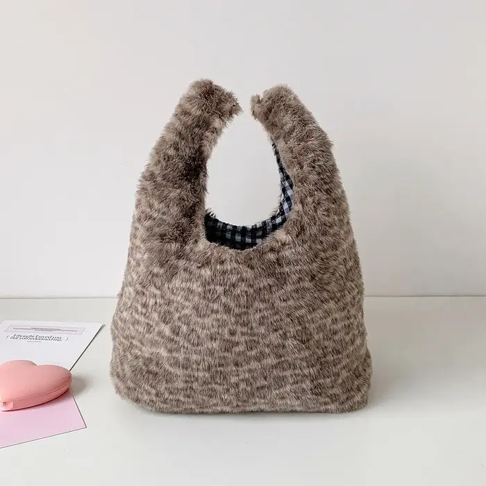Sac à main léopard grande capacité