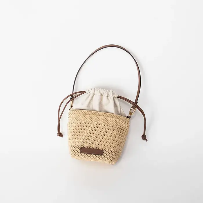 Sac à bandoulière Boston en cuir texturé litchi pour femme