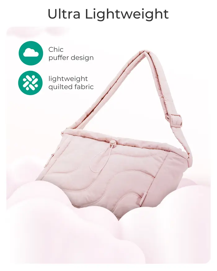 BAGSMART sac fourre-tout grande capacité sacs à main école adolescent étudiant sac de messager trajet sac pour femme