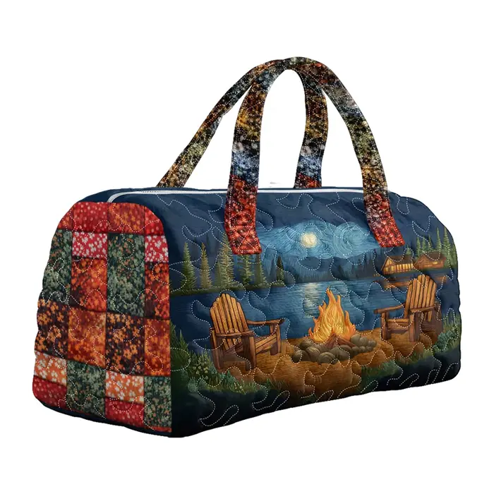 Sac de voyage matelassé GF Vintage Camper unisexe