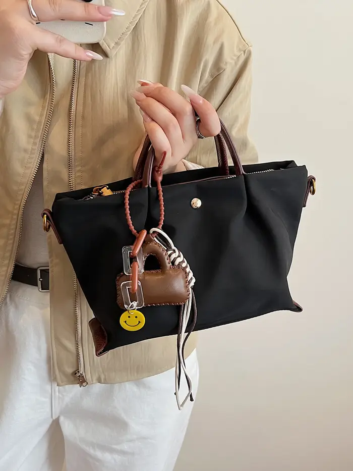 Sac fourre-tout de grande capacité au design de niche de style coréen