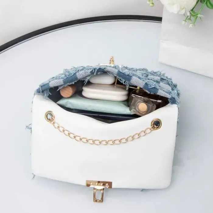 Femmes Denim sac à bandoulière décontracté polyvalent