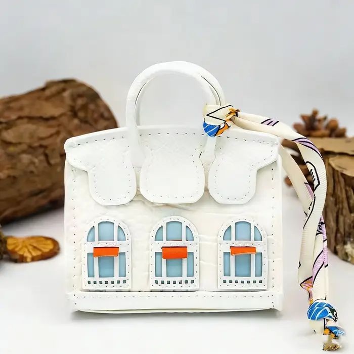 Mini sac à main en cuir fait main