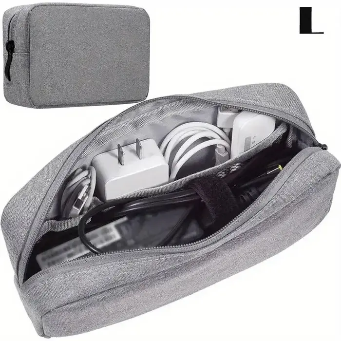 Sac de rangement pour câbles électroniques