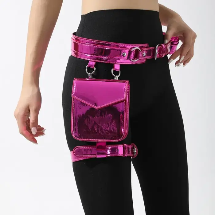 Sac banane en PU pour femme