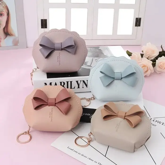 Mini Portefeuille Coréen Tendance pour Filles