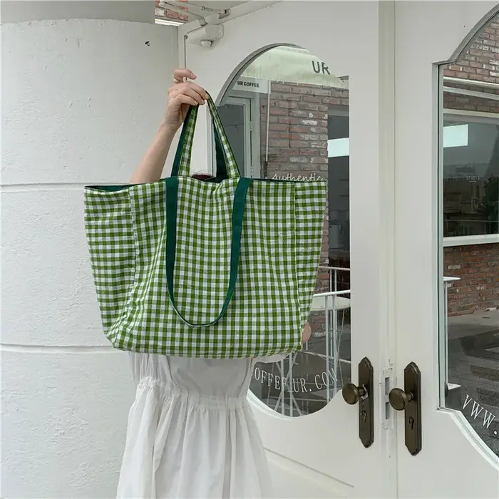 Sac fourre-tout en toile pour femmes
