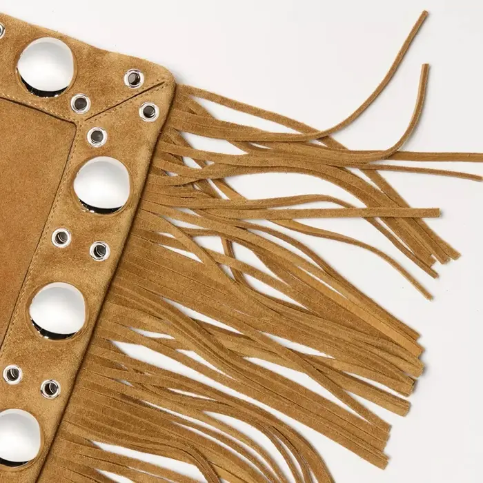 Sacs à bandoulière en faux daim bohème vintage pour femmes