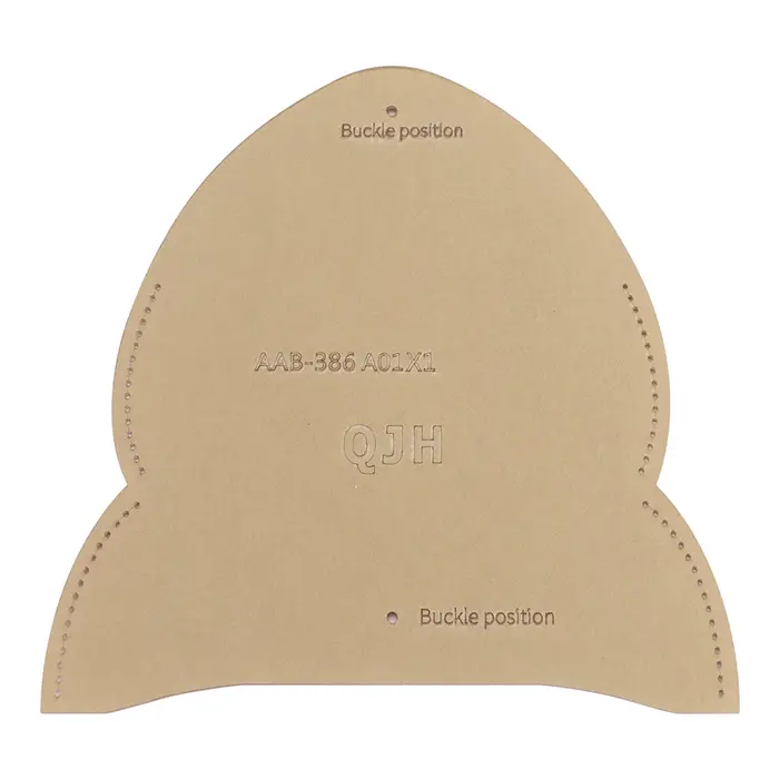 1 ensemble de gabarits de fabrication de sacs à lunettes en cuir