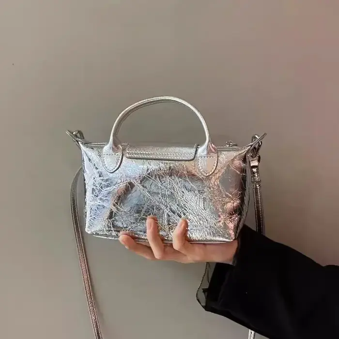 Mini sac à bandoulière Hobo été nouveaux sacs à main pour femmes 2025 concepteur de luxe argent