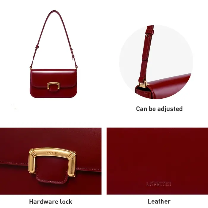 LA FESTIN-Sac messager à bandoulière polyvalent pour femme, sac à main initié à la mode, nouveau, 20