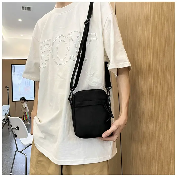 Petit sac à bandoulière pour hommes et femmes