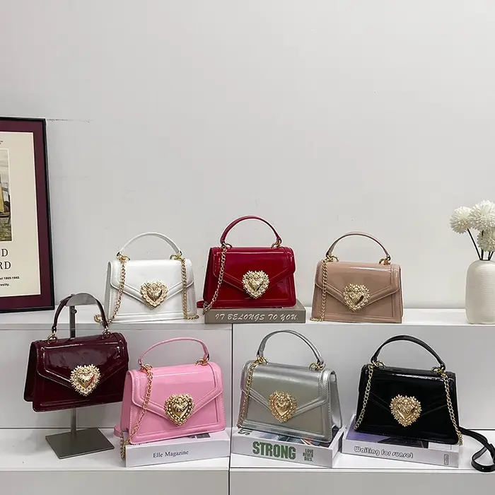 Sac de soirée de mariage rouge pour femmes