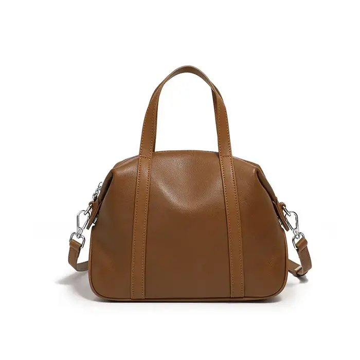 Sac à main en cuir de vachette naturel pour femme
