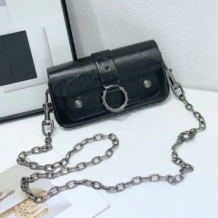Sac Classique Femme 2026 - Sac à Main Polyvalent Tendance Européen et Américain, Sac Carré à Bandoul