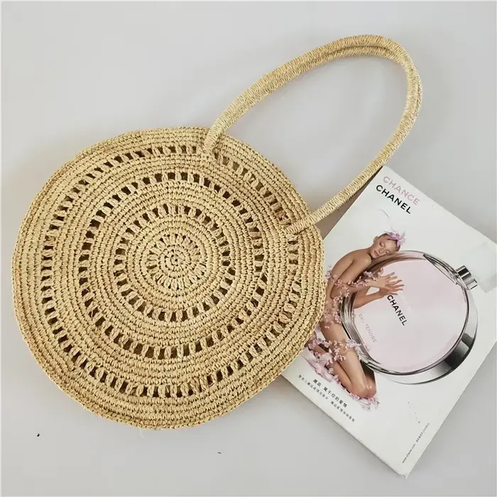 Sac en paille Laffi grande capacité