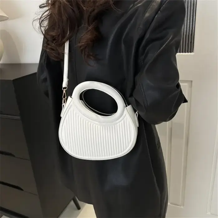Sacs à bandoulière élégants à rayures pour femmes