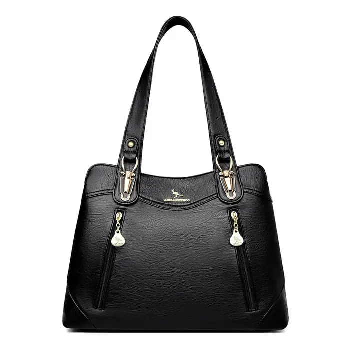 Véritable marque écorce modèle en cuir fourre-tout décontracté A4 grands sacs à main de luxe femmes