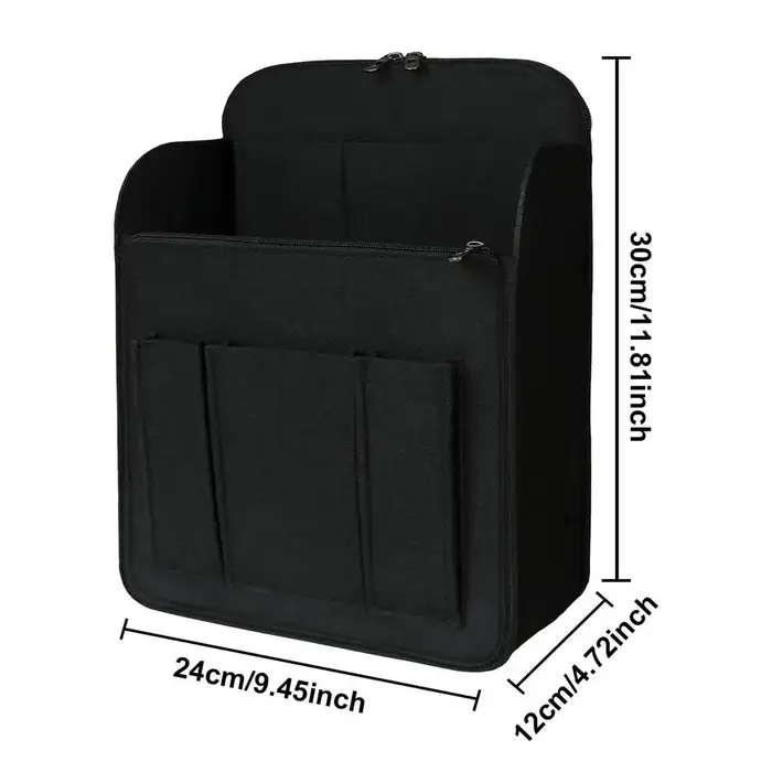Organisateur de sac à main en feutre, pochette de rangement, sac intérieur multi-poches pour sac à d