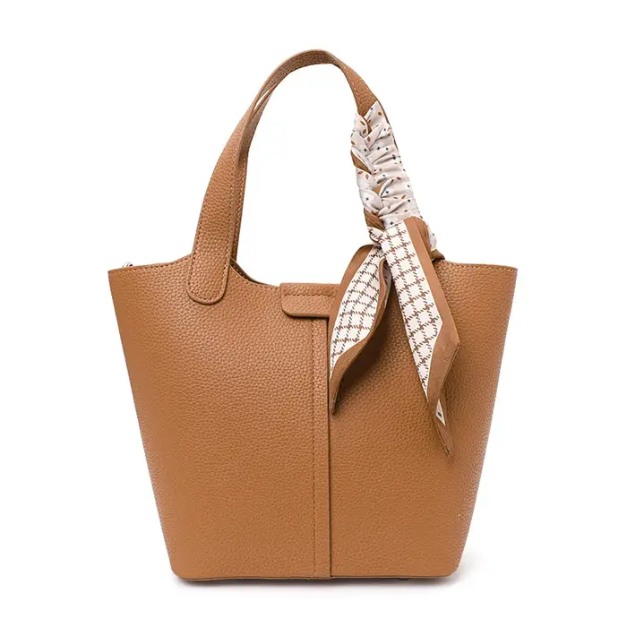 Aidrani nouveau sac seau de couleur unie en peau de vache souple sac à main de luxe pour femmes