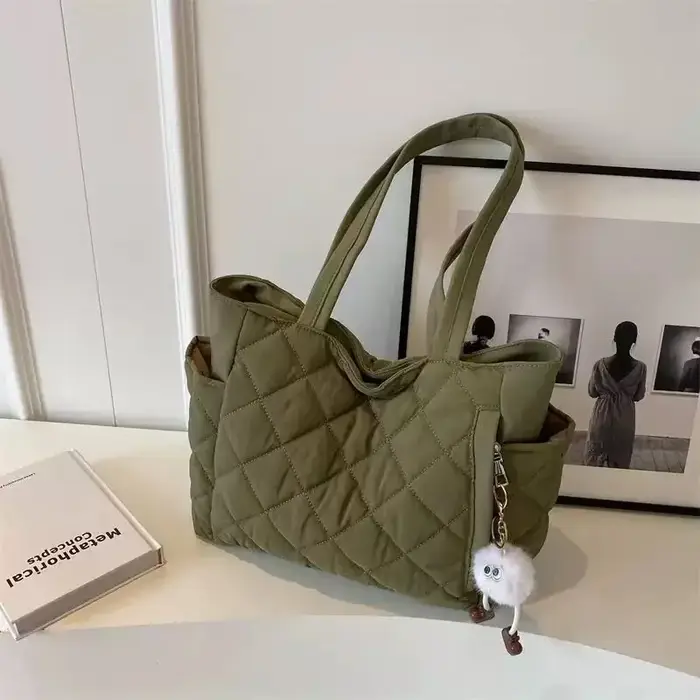 Sac fourre-tout matelassé chic