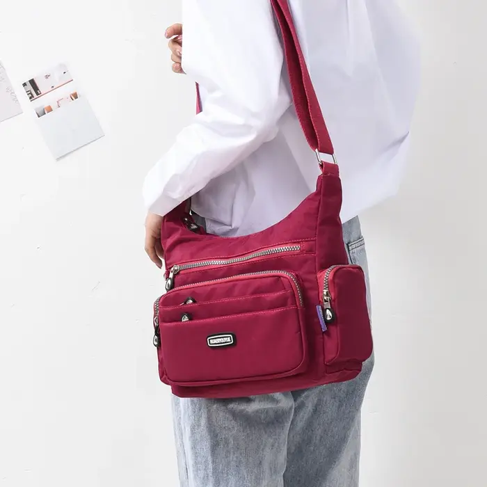 Sac à main multi-poches pour femme