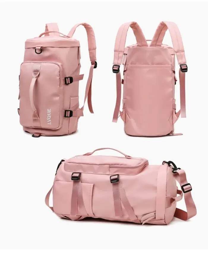 Sac à dos de voyage portable de grande capacité, sac de fitness sportif à la mode, sac de rangement