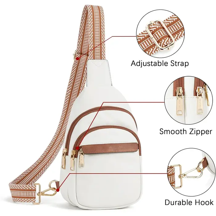 Sac à bandoulière en cuir pour femme