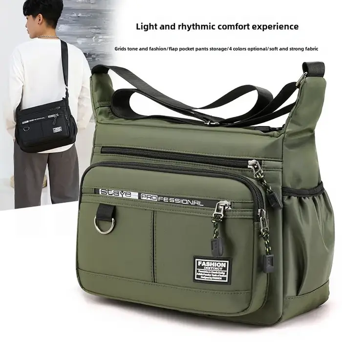 Sac à bandoulière Design Oxford pour hommes