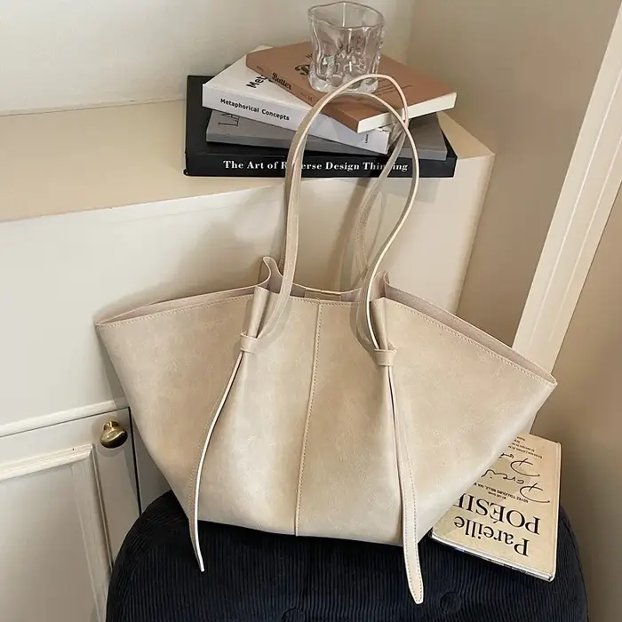 Sac fourre-tout rétro grande capacité, nouveau style 2026, sac de banlieue à bandoulière unique, sac