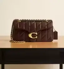 Sac à bandoulière femme 2026, en cuir synthétique matelassé losanges, petit sac à chaîne métallique 
