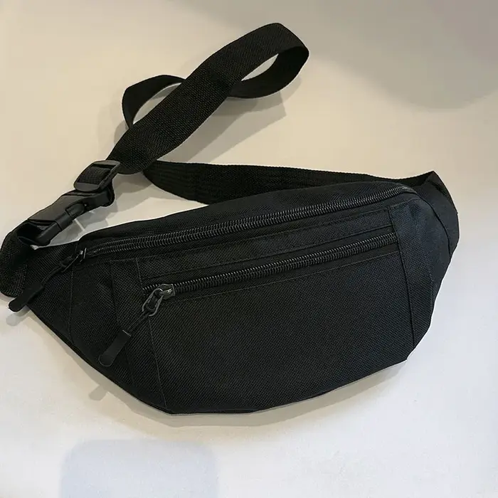 Sac banane sportif pour festival, entraînement, voyage, course à pied, grand sac bandoulière décontr