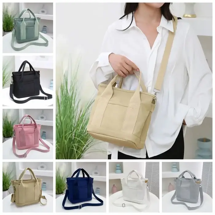 Sac à bandoulière multi-poches de Style japonais