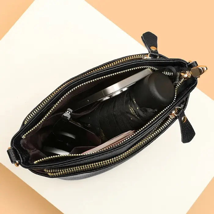 Sac à bandoulière de luxe pour femme 2025 – Sac à main de créateur en cuir véritable