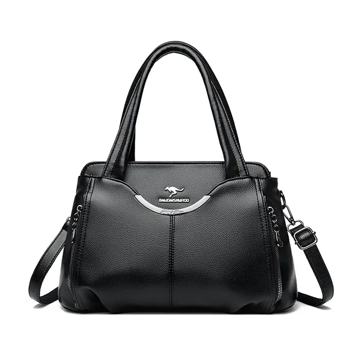 VANDERWAH nouveau Multi poche femmes Sac à main de haute qualité en cuir PU souple femme Sac à bandoulière de luxe conce