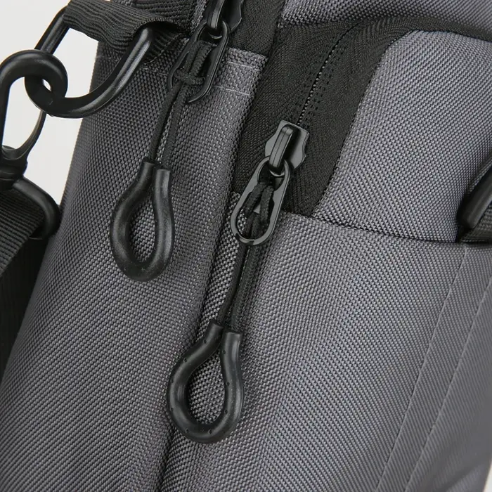 Sac bandoulière homme multi-poches en tissu Oxford – Pochette compacte pour voyage et trajets quotidiens