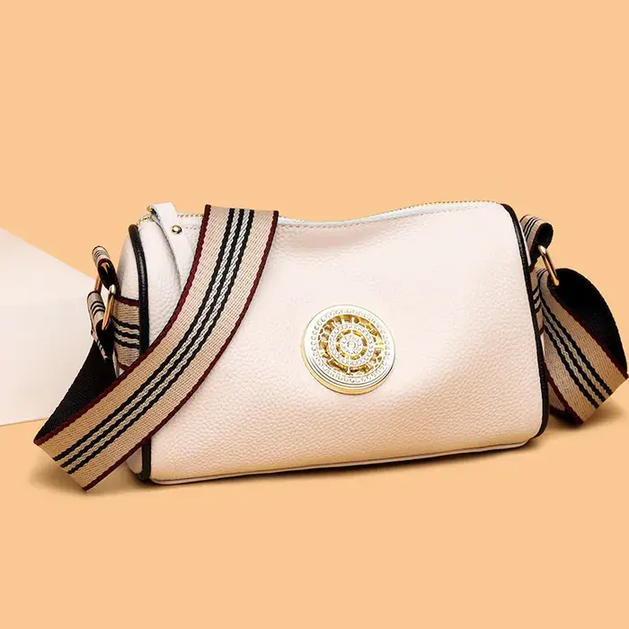 Sac à bandoulière en cuir véritable